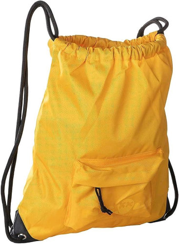 NEON GYM SACK SACCHETTA IN TESSUTO REFLECTIVE ECOSOSTENIBILE 37X43 CM GIALLO